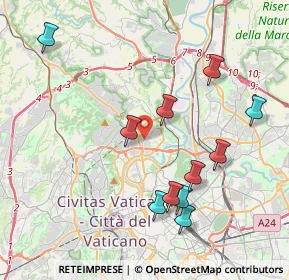 Mappa 00191 Roma RM, Italia (4.42545)