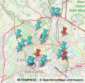 Mappa 00191 Roma RM, Italia (4.187)