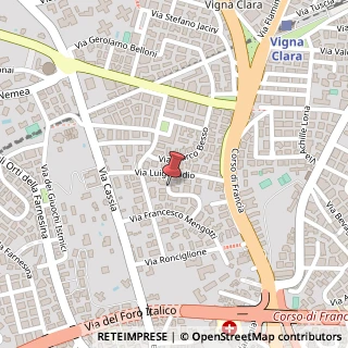 Mappa Via Giovanni Arrivabene, 42, 00191 Roma, Roma (Lazio)