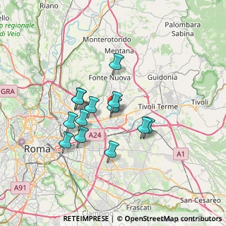 Mappa Via Carlo Cassola, 00131 Roma RM, Italia (5.98308)