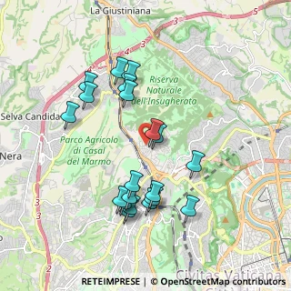 Mappa Via Agostino Dati, 00135 Roma RM, Italia (1.9495)