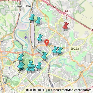 Mappa Via Calimno, 00141 Roma RM, Italia (2.532)