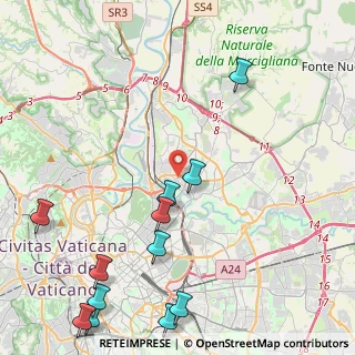 Mappa Via Calimno, 00141 Roma RM, Italia (6.20667)