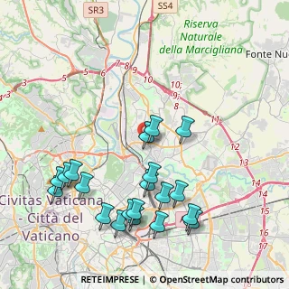 Mappa Via Calimno, 00141 Roma RM, Italia (4.7735)