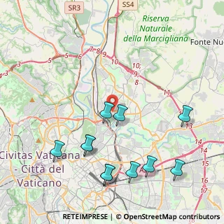 Mappa Via Calimno, 00141 Roma RM, Italia (5.00455)