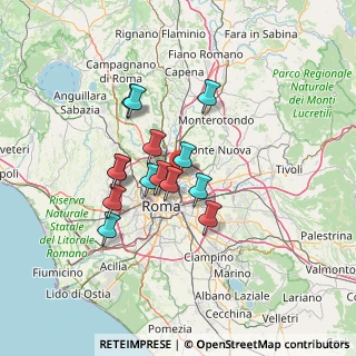 Mappa Via Calimno, 00141 Roma RM, Italia (11.14357)