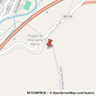 Mappa Contrada Poggio, 24, 66047 Villa Santa Maria, Chieti (Abruzzo)