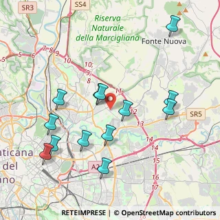 Mappa Via Nicola Maria Nicolai, 00156 Roma RM, Italia (4.43)