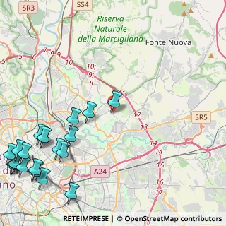 Mappa Via Nicola Maria Nicolai, 00156 Roma RM, Italia (7.0545)
