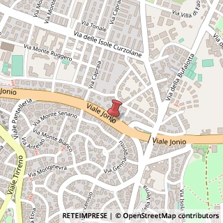 Mappa Viale Jonio,  225, 00141 Roma, Roma (Lazio)