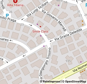 Mappa Piazza Guido Gozzano, 00137 Roma RM, Italia (0.06071)