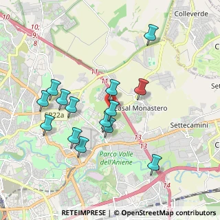 Mappa Via Nino Tamassia, 00156 Roma RM, Italia (1.95929)