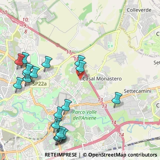 Mappa Via Nino Tamassia, 00156 Roma RM, Italia (2.953)