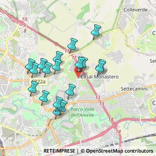 Mappa Via Nino Tamassia, 00156 Roma RM, Italia (1.90278)
