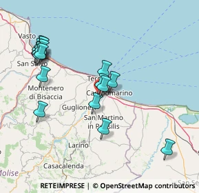 Mappa Via Alessandro Volta, 86039 Termoli CB, Italia (17.16529)