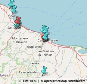 Mappa Via Alessandro Volta, 86039 Termoli CB, Italia (17.10846)