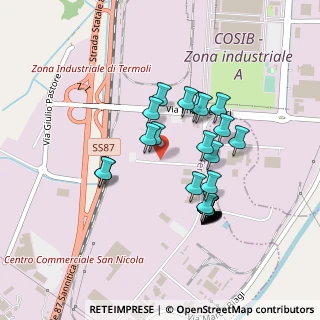 Mappa Via Alessandro Volta, 86039 Termoli CB, Italia (0.41429)