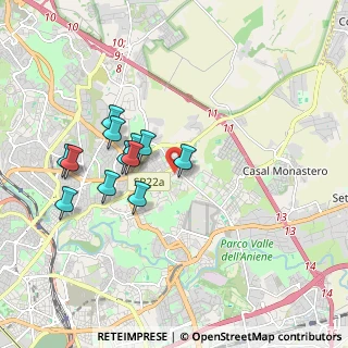 Mappa Via Alessandro de Stefani, 00137 Roma RM, Italia (1.77667)