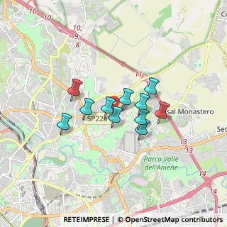 Mappa Via Alessandro de Stefani, 00137 Roma RM, Italia (1.25)