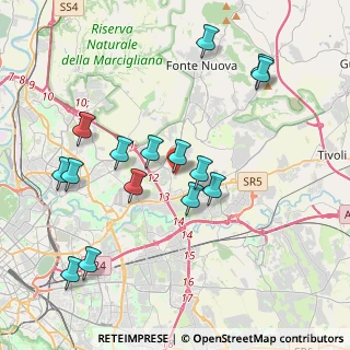 Mappa Viale della Torre di Pratolungo, 00131 Roma RM, Italia (4.31067)