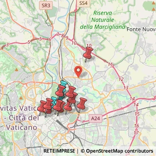 Mappa Via Montecassino, 00141 Roma RM, Italia (4.316)