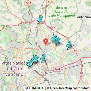Mappa Viale Pantelleria, 00141 Roma RM, Italia (3.80273)