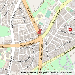 Mappa Via Renato Fucini, 316, 00137 Roma, Roma (Lazio)