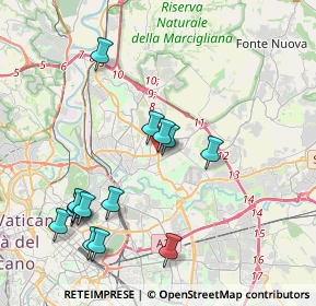 Mappa 00137 Marino RM, Italia (4.50214)