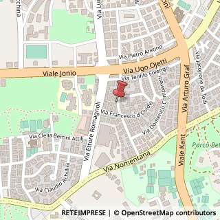 Mappa Via Antonio Fogazzaro, 81, 00137 Roma, Roma (Lazio)