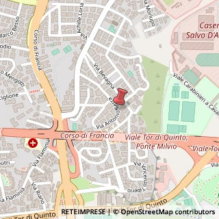 Mappa Via Antonio Serra,  81, 00191 Roma, Roma (Lazio)