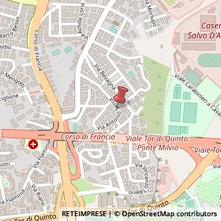 Mappa Via Antonio Serra,  77, 00191 Roma, Roma (Lazio)
