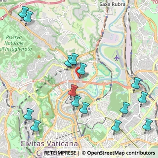 Mappa Via Antonio Serra, 00191 Roma RM, Italia (2.89867)