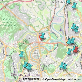 Mappa Via Antonio Serra, 00191 Roma RM, Italia (3.57688)