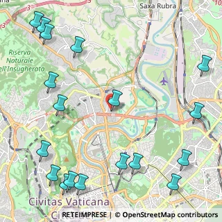 Mappa Via Antonio Serra, 00191 Roma RM, Italia (3.33444)