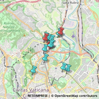 Mappa Via Antonio Serra, 00191 Roma RM, Italia (1.21)