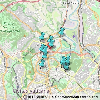 Mappa Via Antonio Serra, 00191 Roma RM, Italia (1.41769)