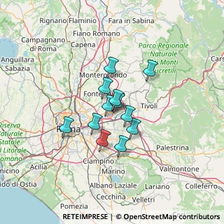Mappa Via della Tenuta del Cavaliere, 00012 Guidonia Montecelio RM, Italia (9.04833)
