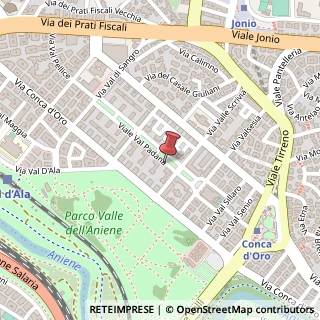 Mappa Viale Val Padana, 43, 00141 Roma, Roma (Lazio)