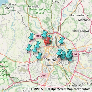 Mappa Via Pier Luigi Sagramoso, 00135 Roma RM, Italia (6.45)