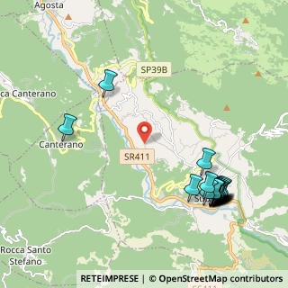 Mappa Contrada la Carcara, 00028 Subiaco RM, Italia (2.7795)