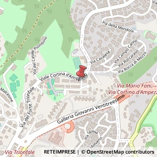 Mappa Via Saint Vincent, 4, 00135 Roma, Roma (Lazio)