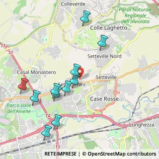 Mappa Via Colleverde, 00131 Roma RM, Italia (2.27364)