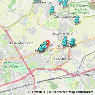 Mappa Via Colleverde, 00131 Roma RM, Italia (2.41417)