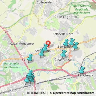 Mappa Via Colleverde, 00131 Roma RM, Italia (2.60417)