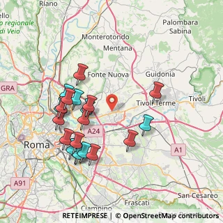 Mappa Via Colleverde, 00131 Roma RM, Italia (8.121)