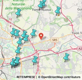 Mappa Largo Chiaro Davanzati, 00131 Roma RM, Italia (5.84556)