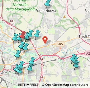 Mappa Largo Chiaro Davanzati, 00131 Roma RM, Italia (5.4535)