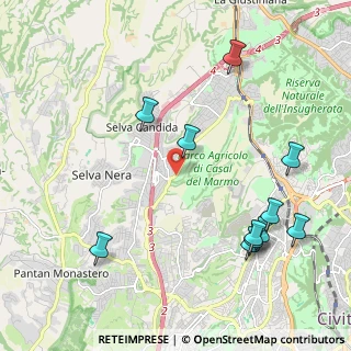 Mappa Via di Casal del Marmo, 00123 Roma RM, Italia (2.60364)