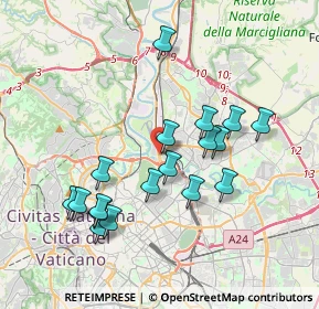 Mappa Dir, 00138 Roma RM, Italia (3.81833)