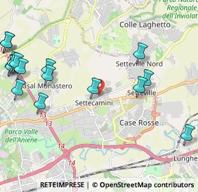 Mappa Settecamini- Casal Bianco, 00131 Roma RM, Italia (2.99125)